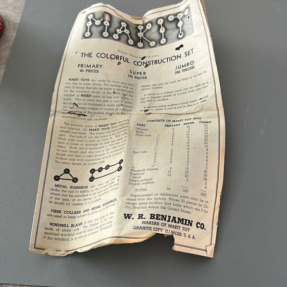 Antique Building Blocks Set - Picture 5 of 6